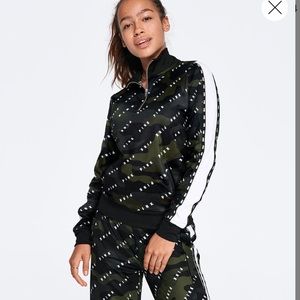Veste Quarter Zip Victoria's Secret PINK Camo - Neuf Avec étiquettes, Taille L